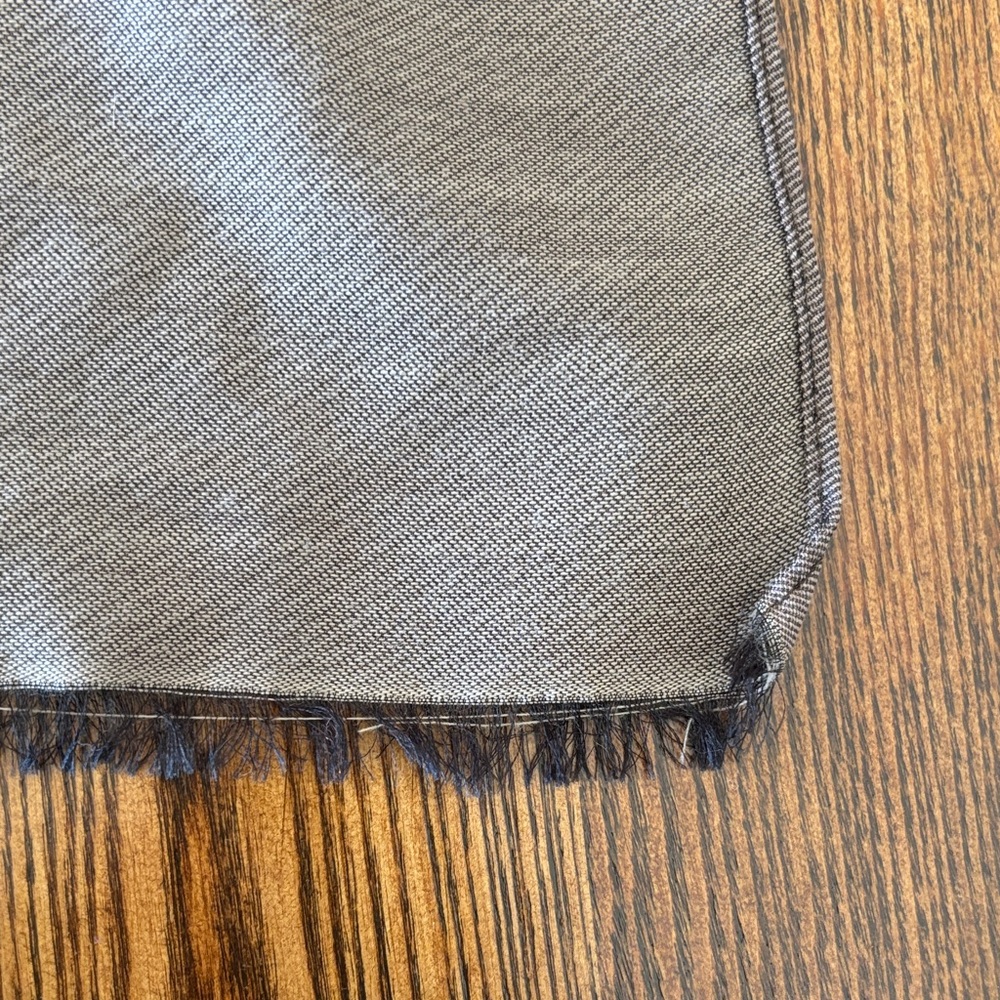 Marc Rozier Paris Silk/Wool Patterned Scarf - Picture 5 of 9